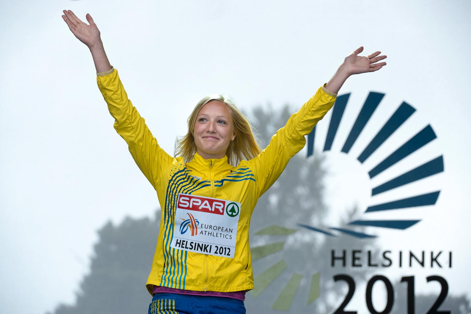 Hjelmer vann EM-guld 2012.