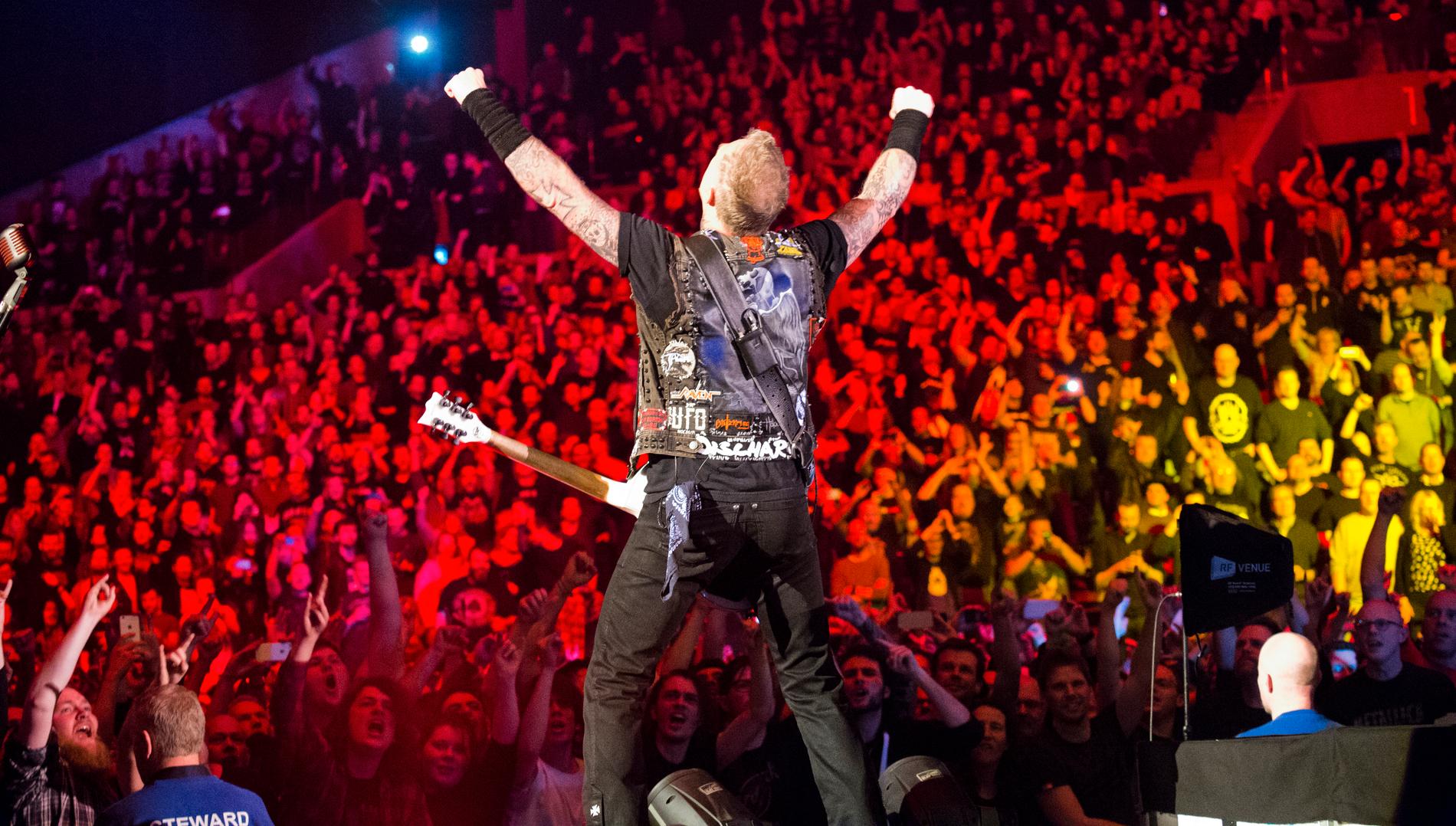 Metallica i Sverige.