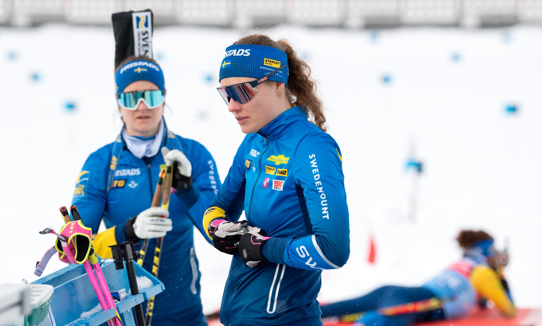 Blir det teamkörning eller inte för Mona Brorsson och Hanna Öberg i jaktstarten?