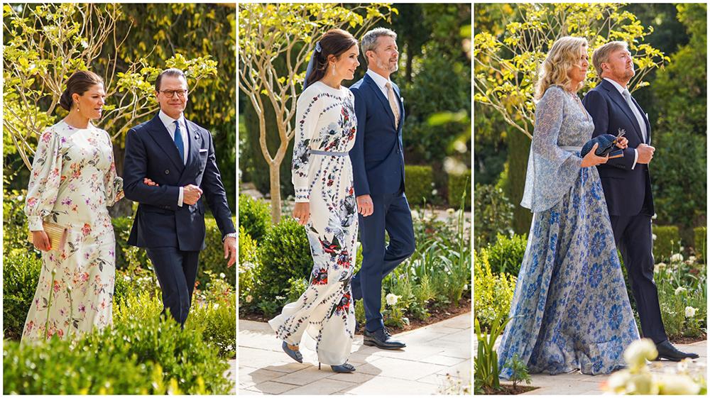 Kollegor och nära vänner. Kronprinsessan Victoria och prins Daniel, danska kronprinsparet Frederik och Mary samt Nederländska kungaparet Willem Alexander och Máxima. 