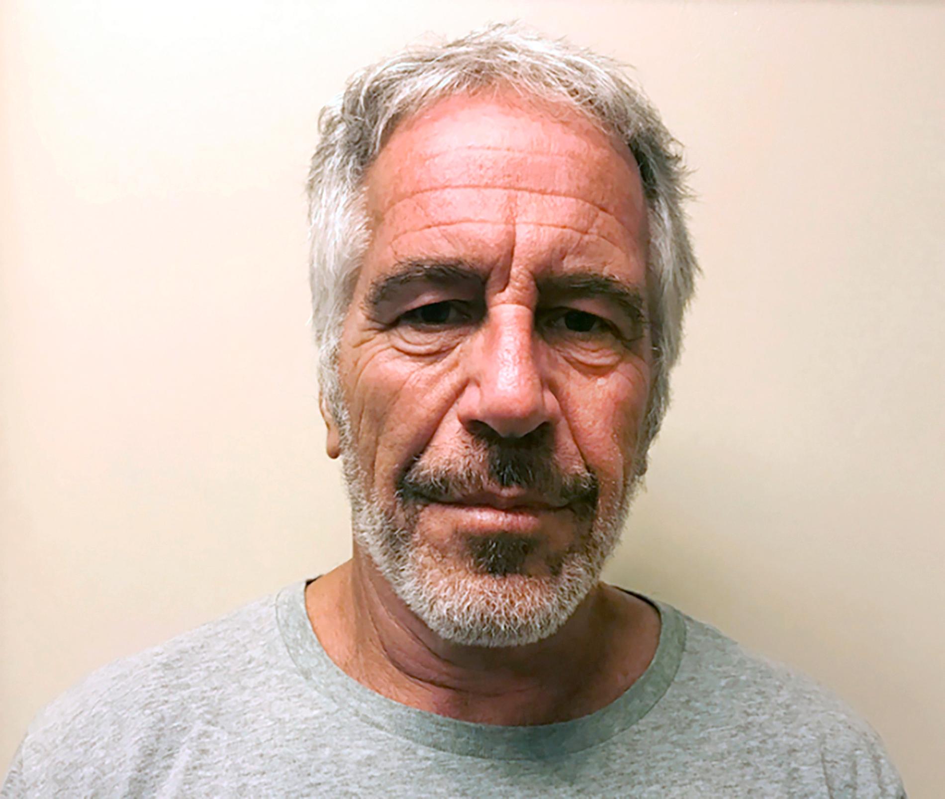 Epstein på en polisbild från 2008.