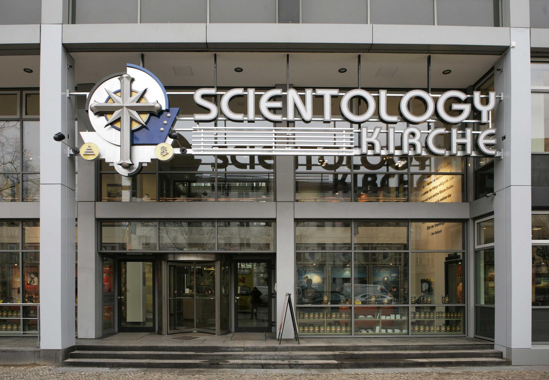 Scientologikyrkan i Berlin, Tyskland.