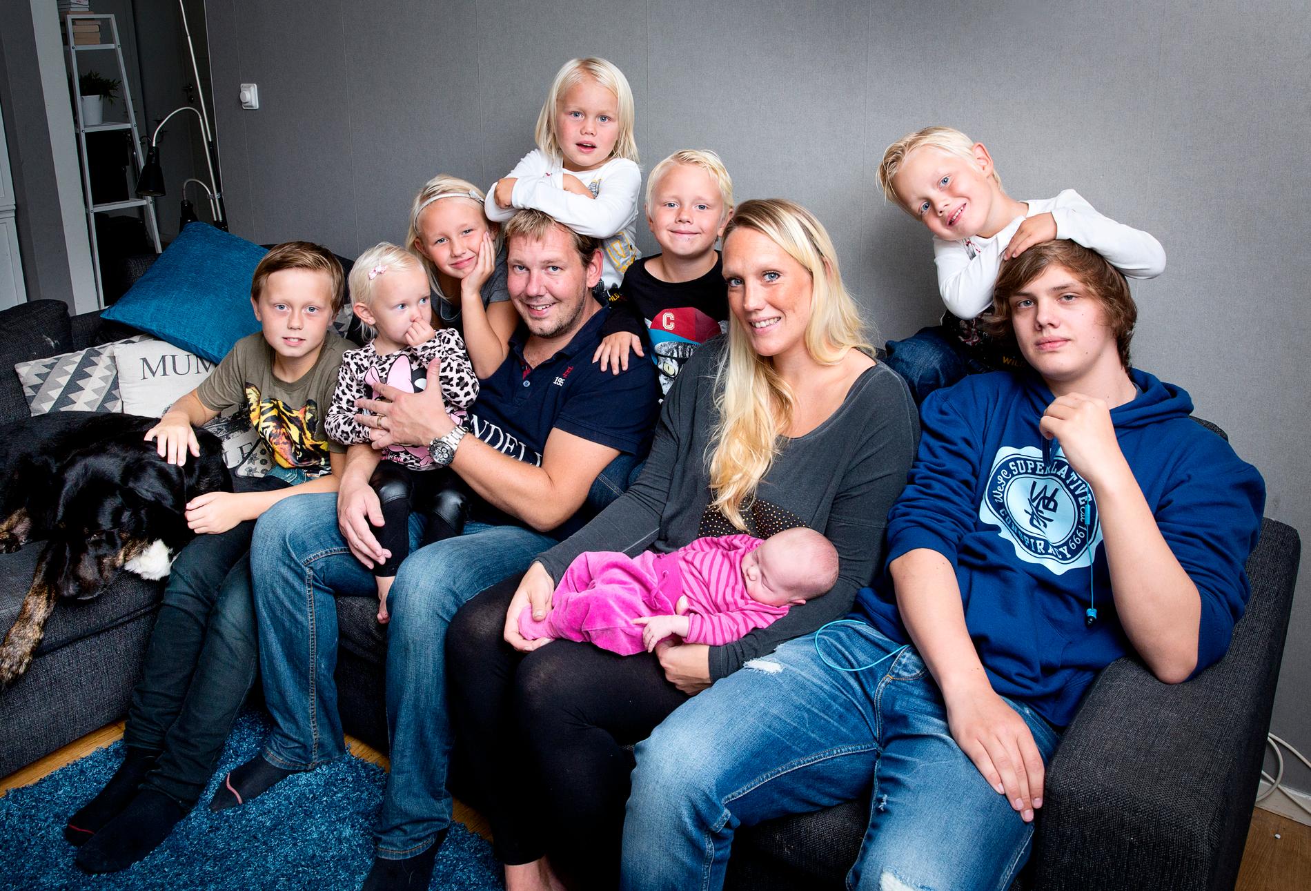 Familjen Ilmerud från populära tv-programmet ”Familjen Annorlunda har fått tillökning.