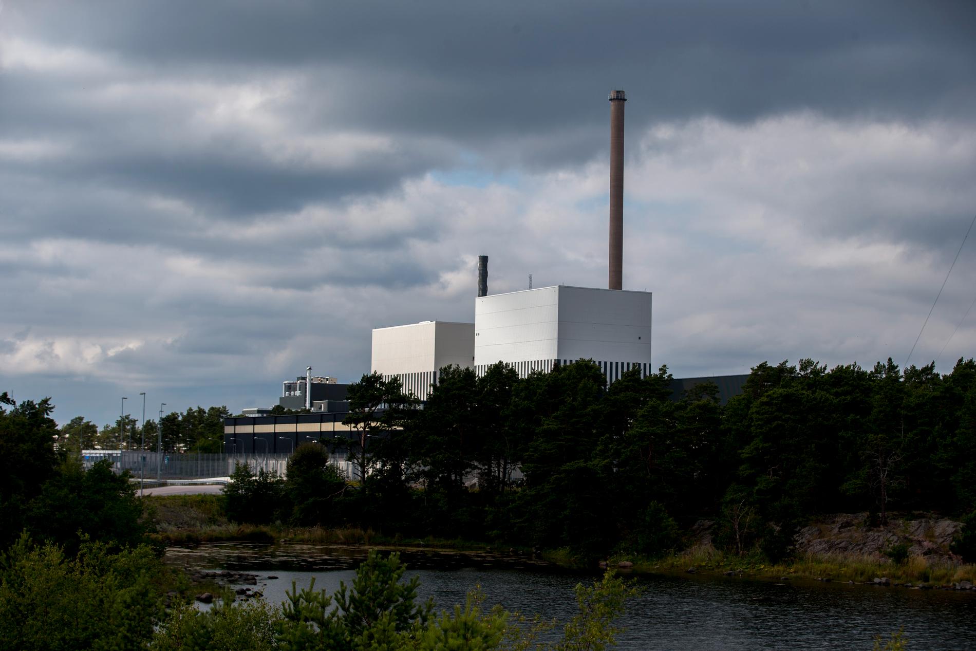 Kärnkraftverket utanför Oskarshamn. 