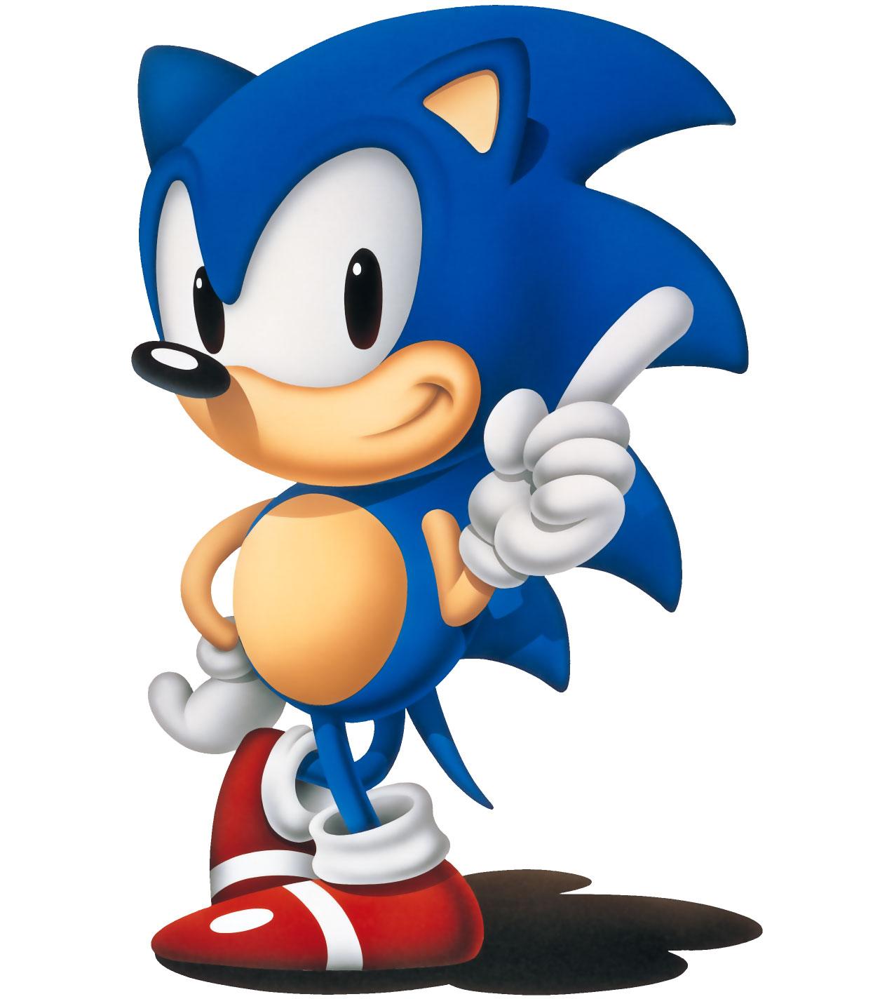 Sonic the hedgehog.