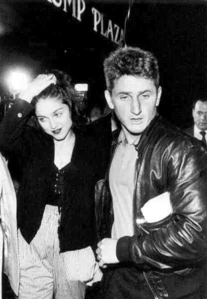 Sean Penn med Madonna.