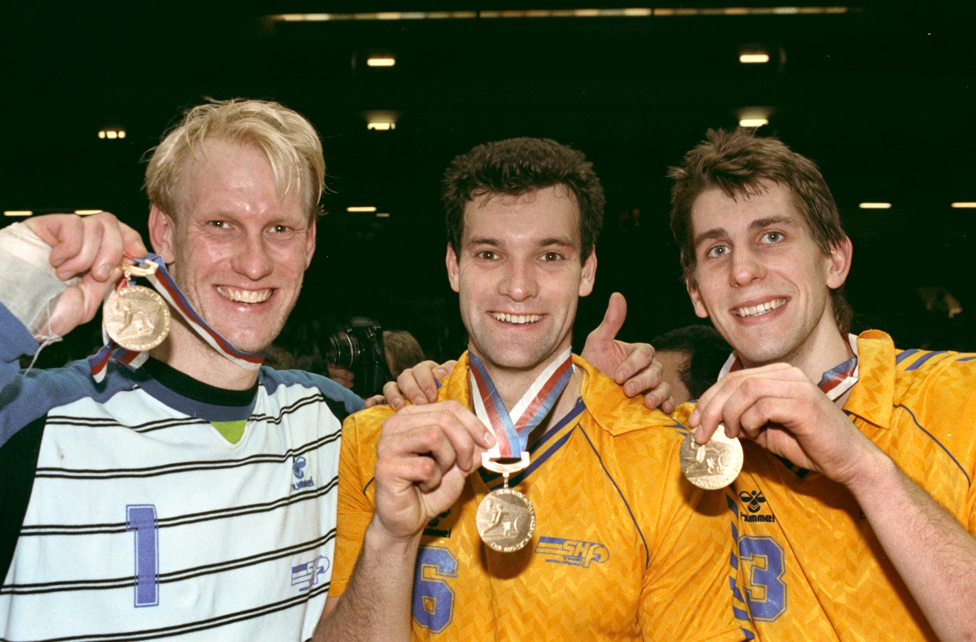 Svenska handbollslandslaget vinner guld i VM i Prag.