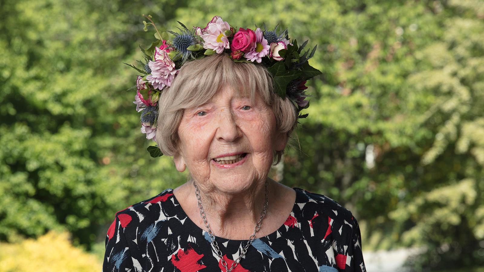 Dagny Carlsson är den äldsta sommarprataren i historien med sina 105 år. 