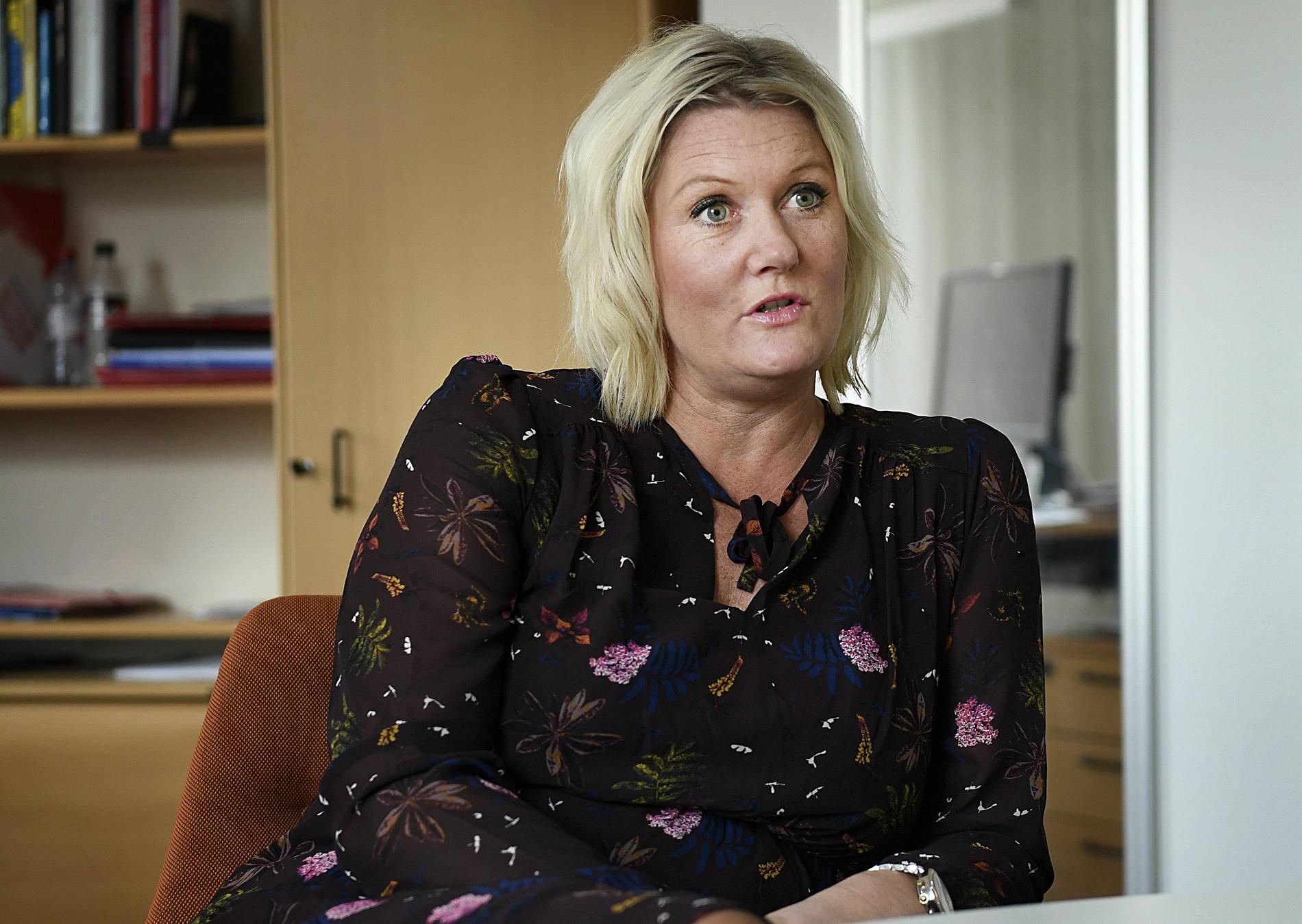 Lena Rådström Baastad är självkritisk efter S-mötet. Arkivbild.