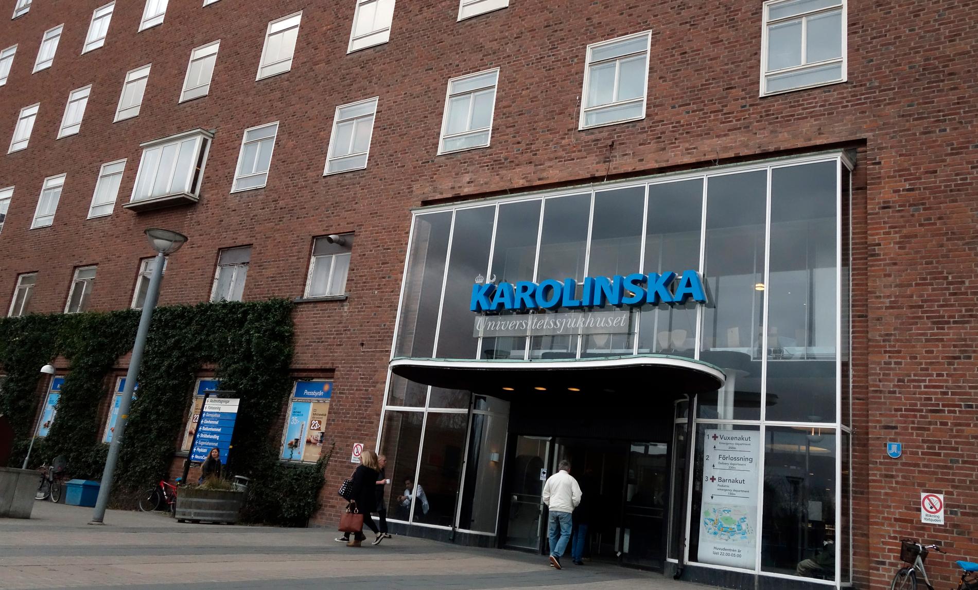 Karolinska universitetssjukhuset i Solna får kritik från Ivo. Arkivbild