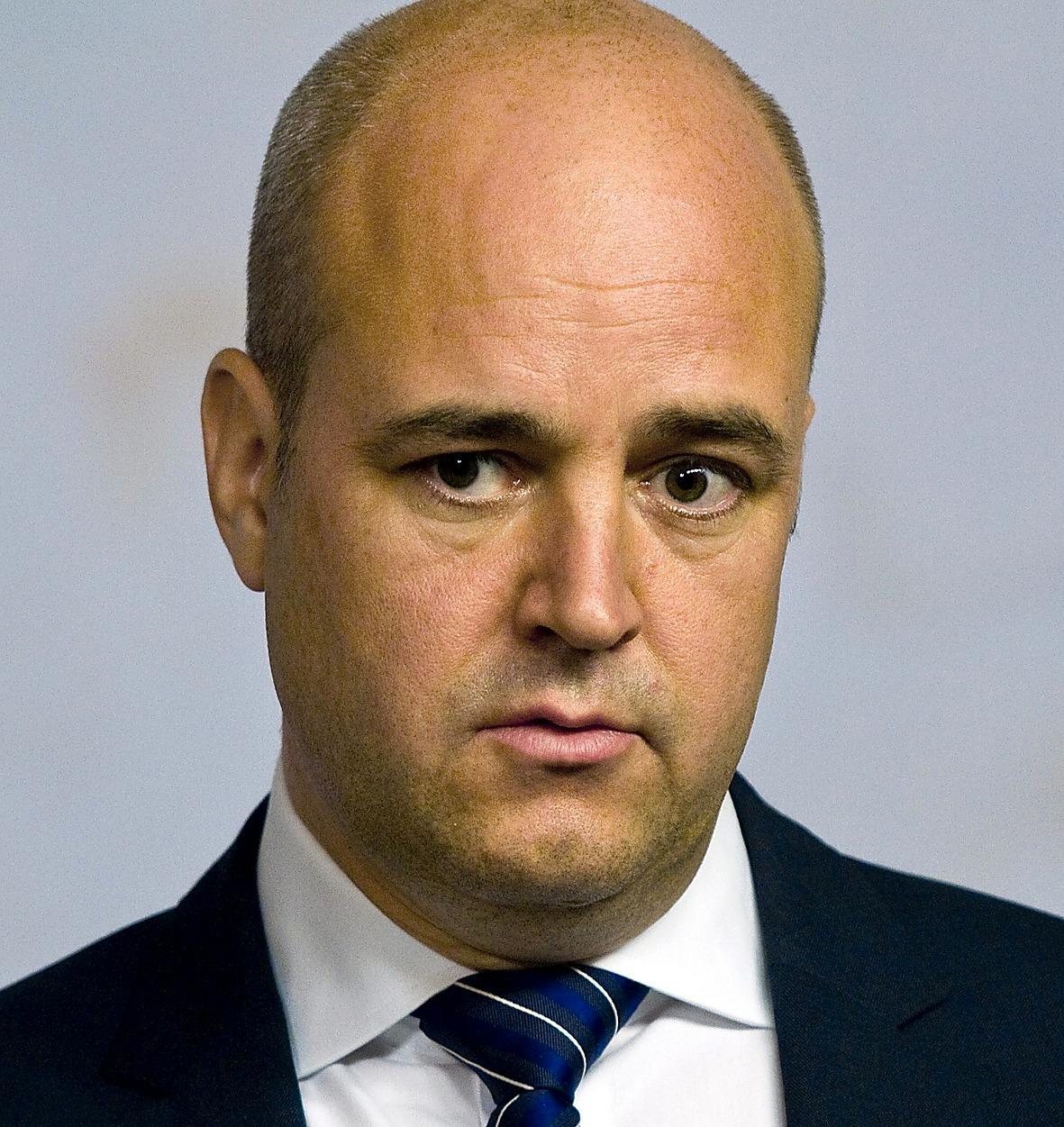 Fredrik Reinfeldt (M), statsminister.