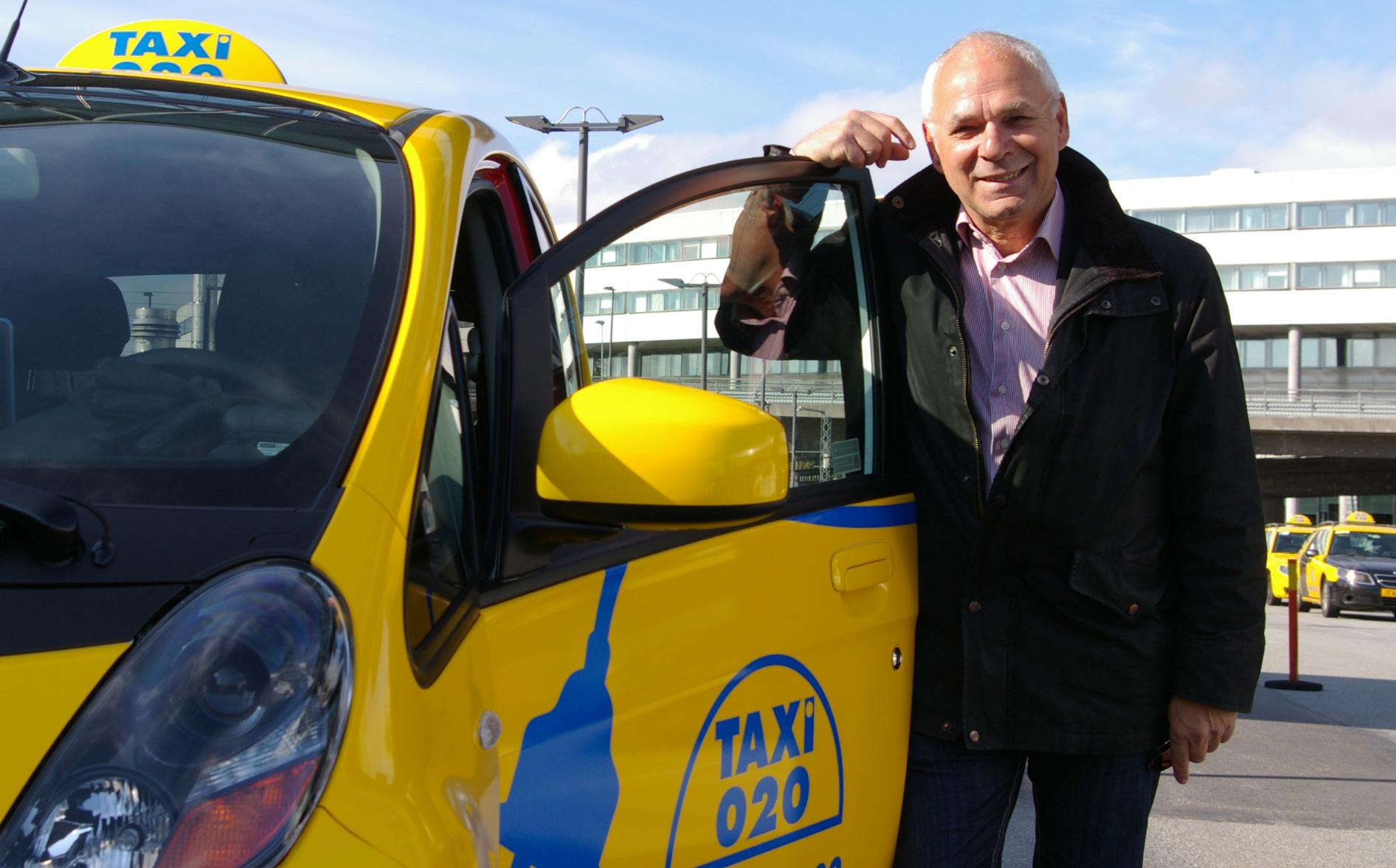 Frederick Scholanderm, marknadschef och informationsansvarig på Taxi 020.