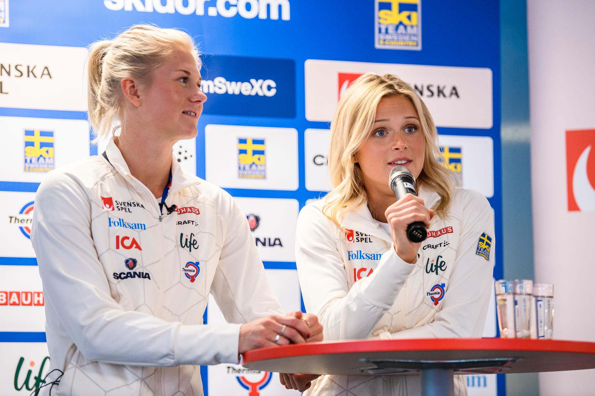 Maja Dahlqvist och Frida Karlsson.