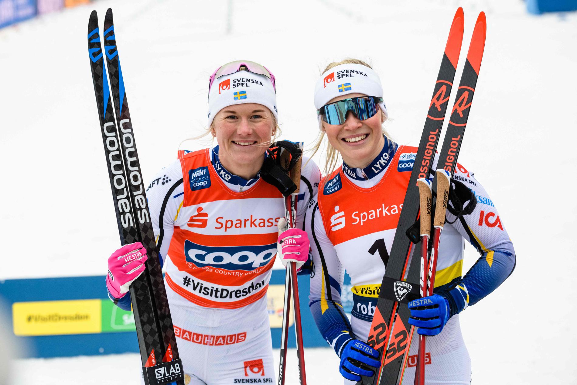 Maja Dahlqvist och Jonna Sundling. 