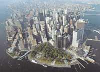 World Trade Center-tornen saknas, men Manhattan är fortfarande världens i särklass snyggaste ö.