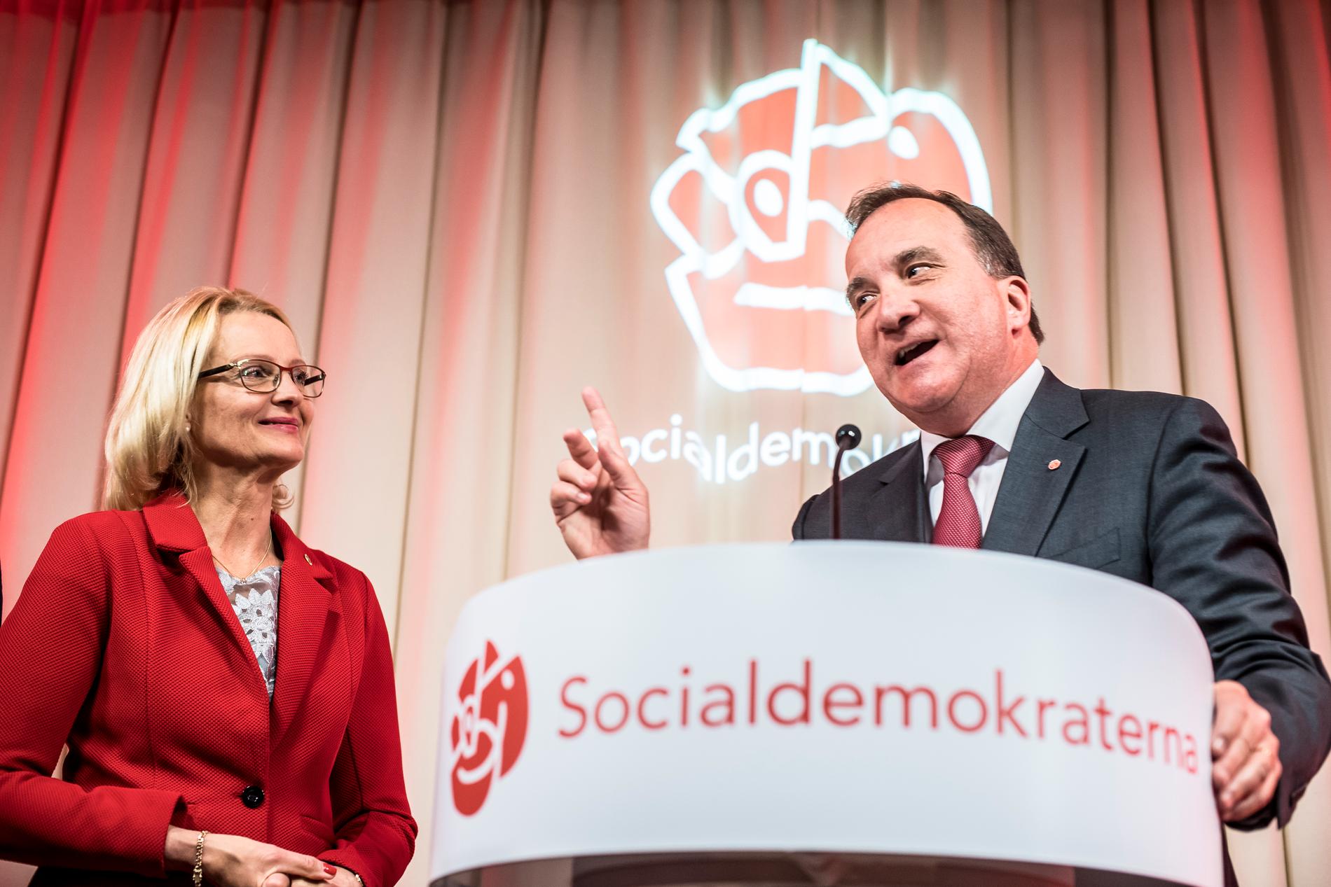 Folkomröstningen om högerextremismen ledde till platt fall för Socialdemokraterna – som gör sitt sämsta resultat någonsin i EU-valet.