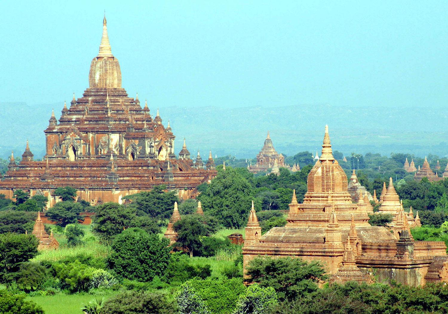 Bagan är ett av de områden i Burma där erbjudandet om gratis öl gäller.