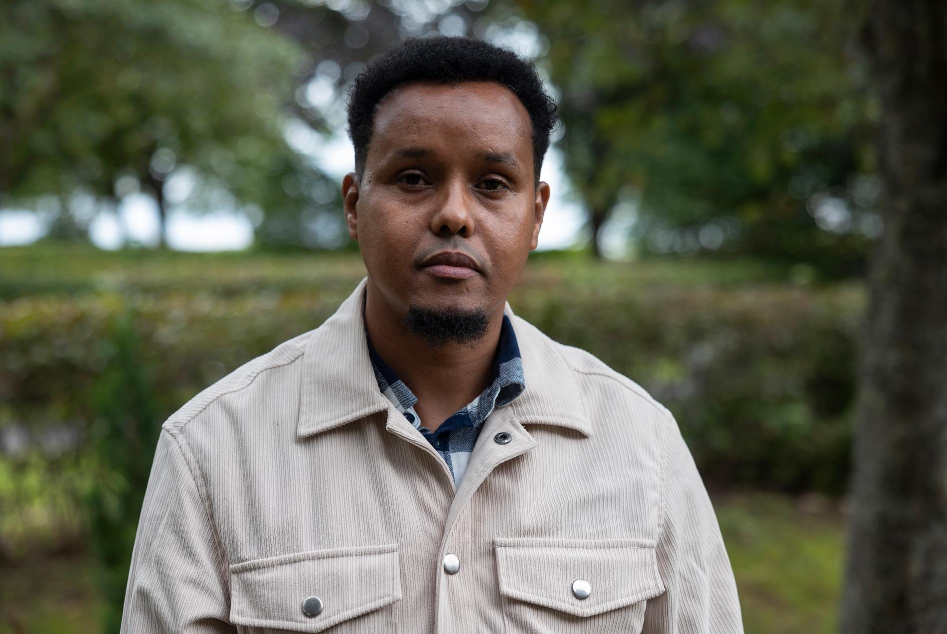 Abdul Haliim Abdi, ordförande i Somaliska föreningen i Falköping.