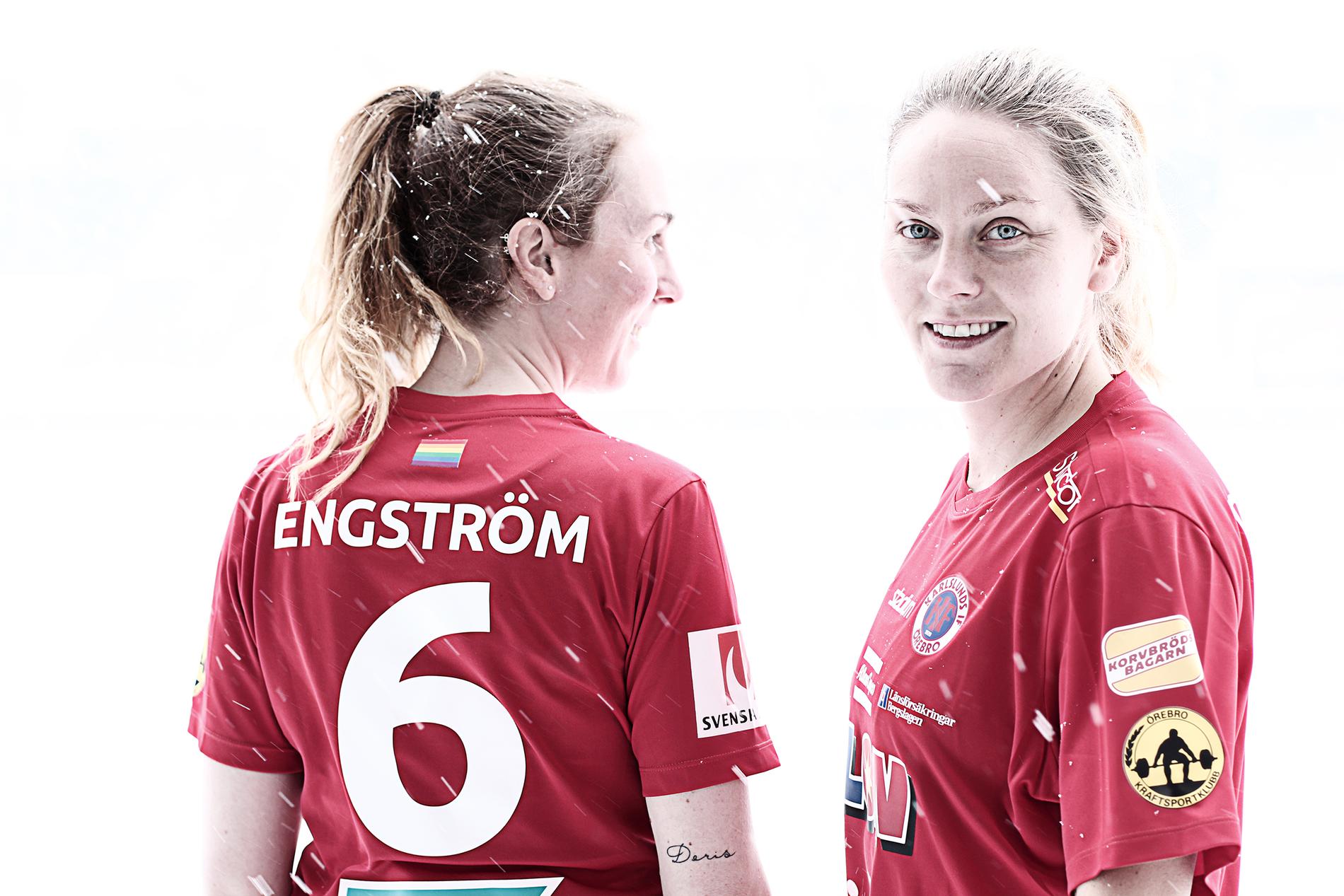 Marina Pettersson-Engström och Lisa Dahlkvist.