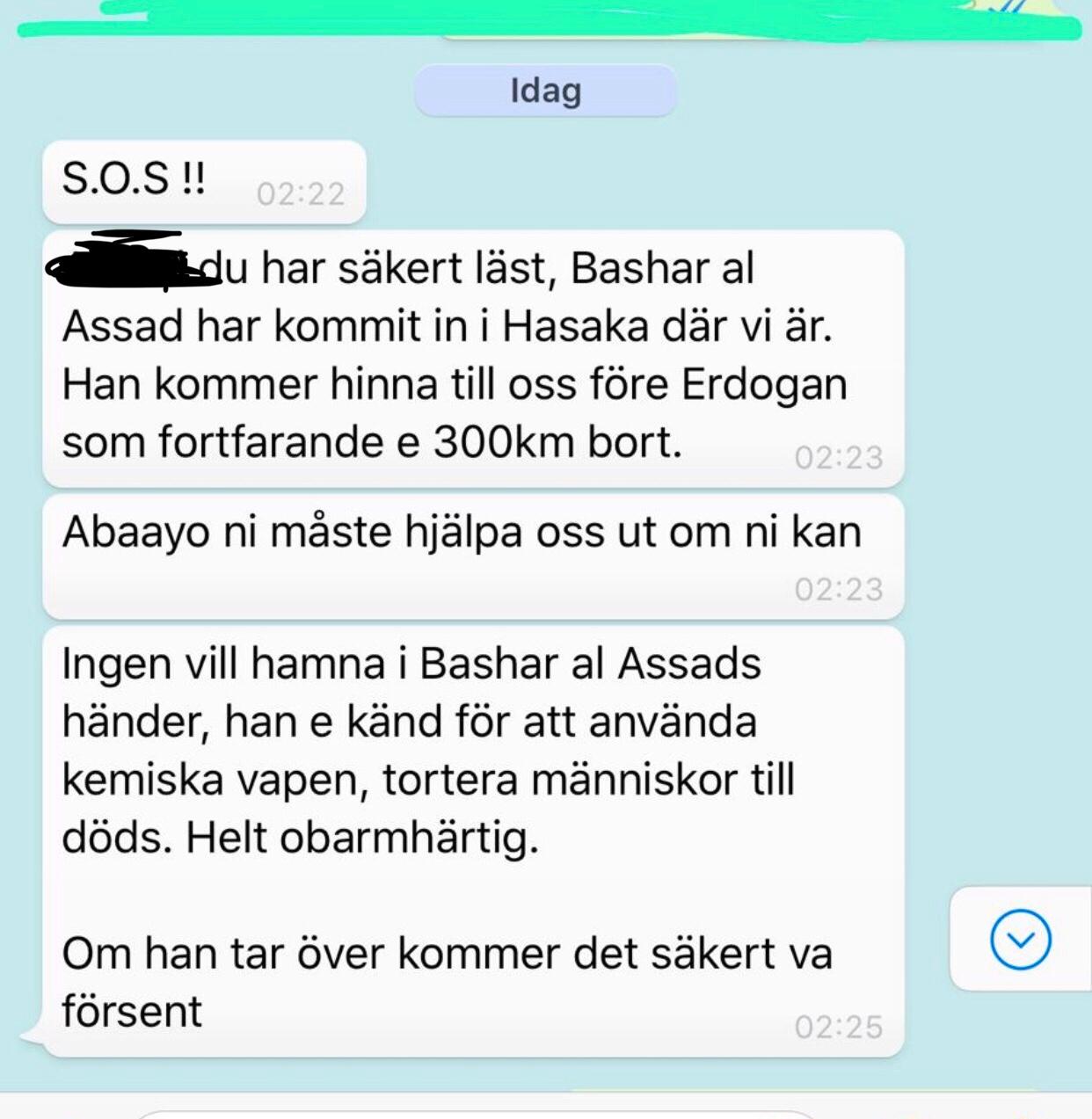 Svenska kvinnans sms.