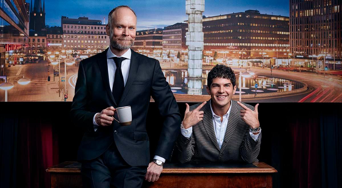 Under fyra kvällar kör Kristian Luuk och Daniel Hallberg talkshow på Scalateatern i Stockholm.