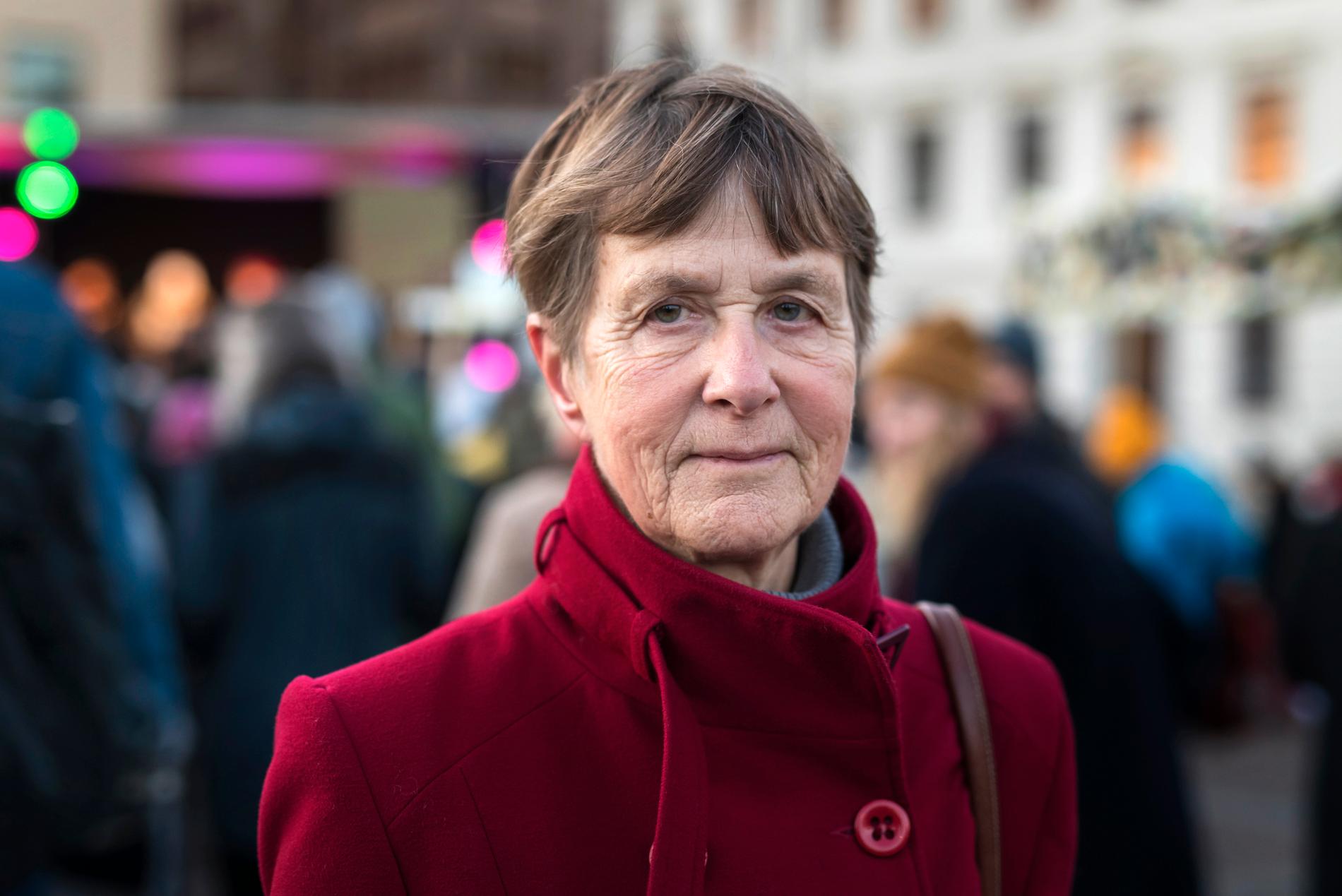 Katarina Jansén, Göteborg, hoppas att en bred folkrörelse ska få politiker att agera för att rädda jordens klimat.
