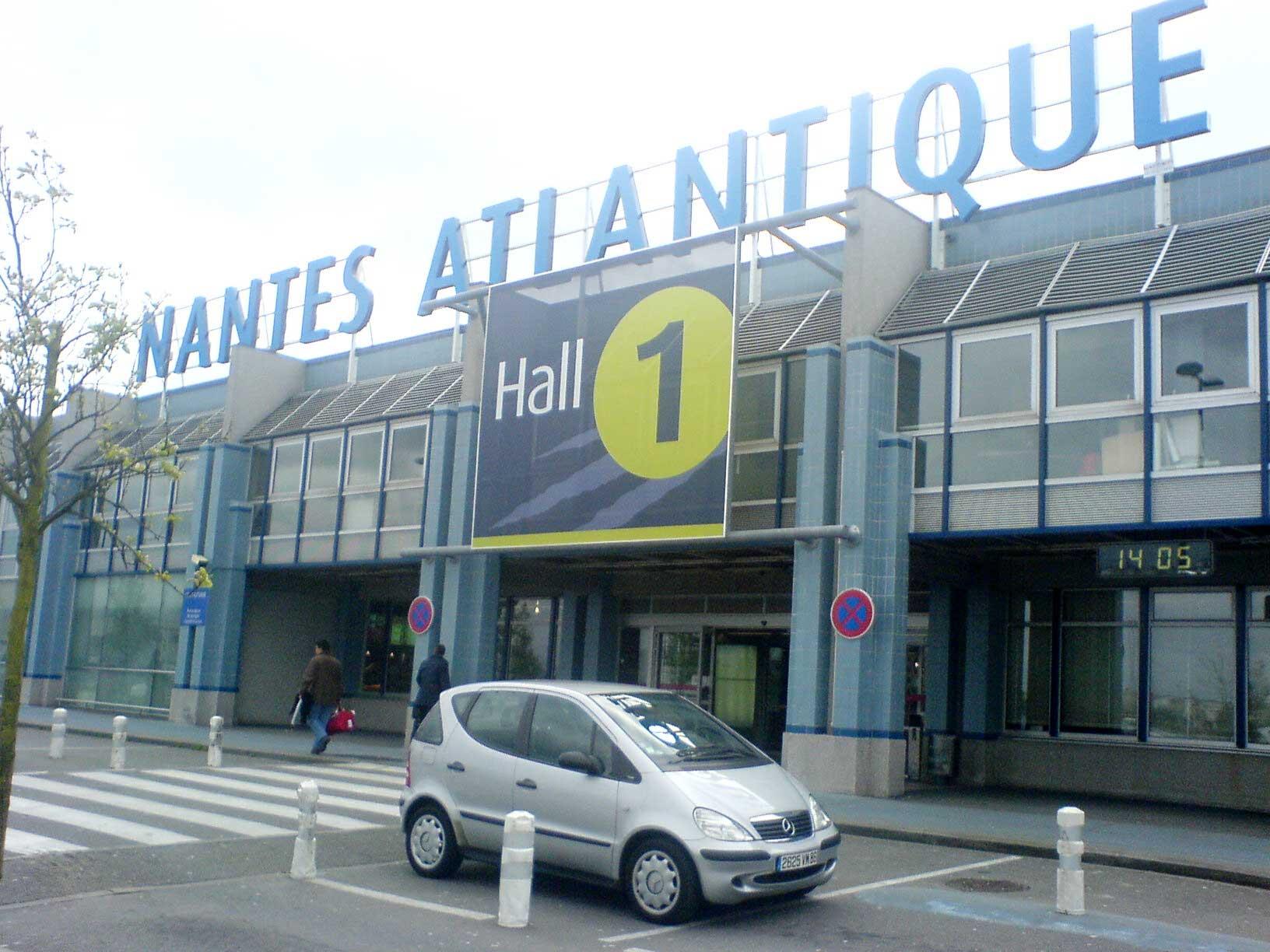 Flygplatsen i Nantes, Frankrike.