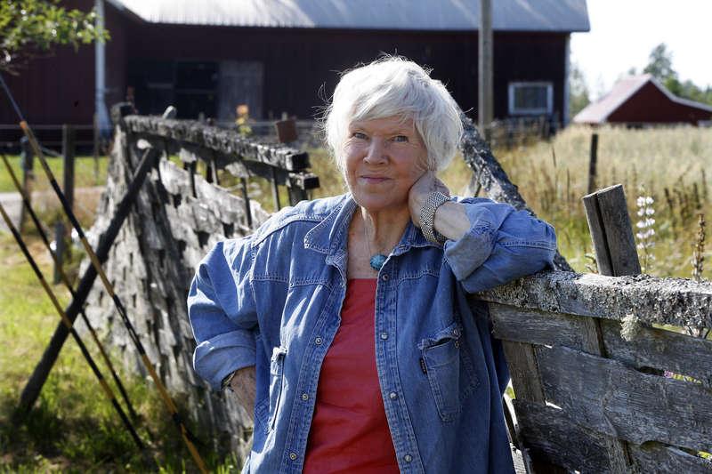 Birgitta Stenberg blev 82 år.