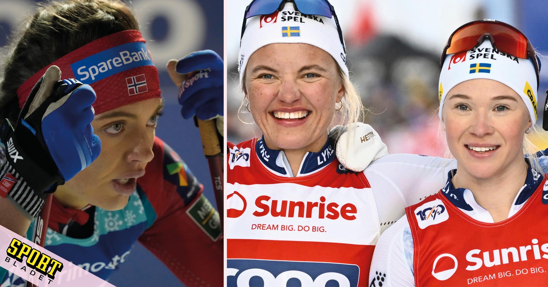 Linn Svahn won the women’s sprint in the World Cup in Canmore