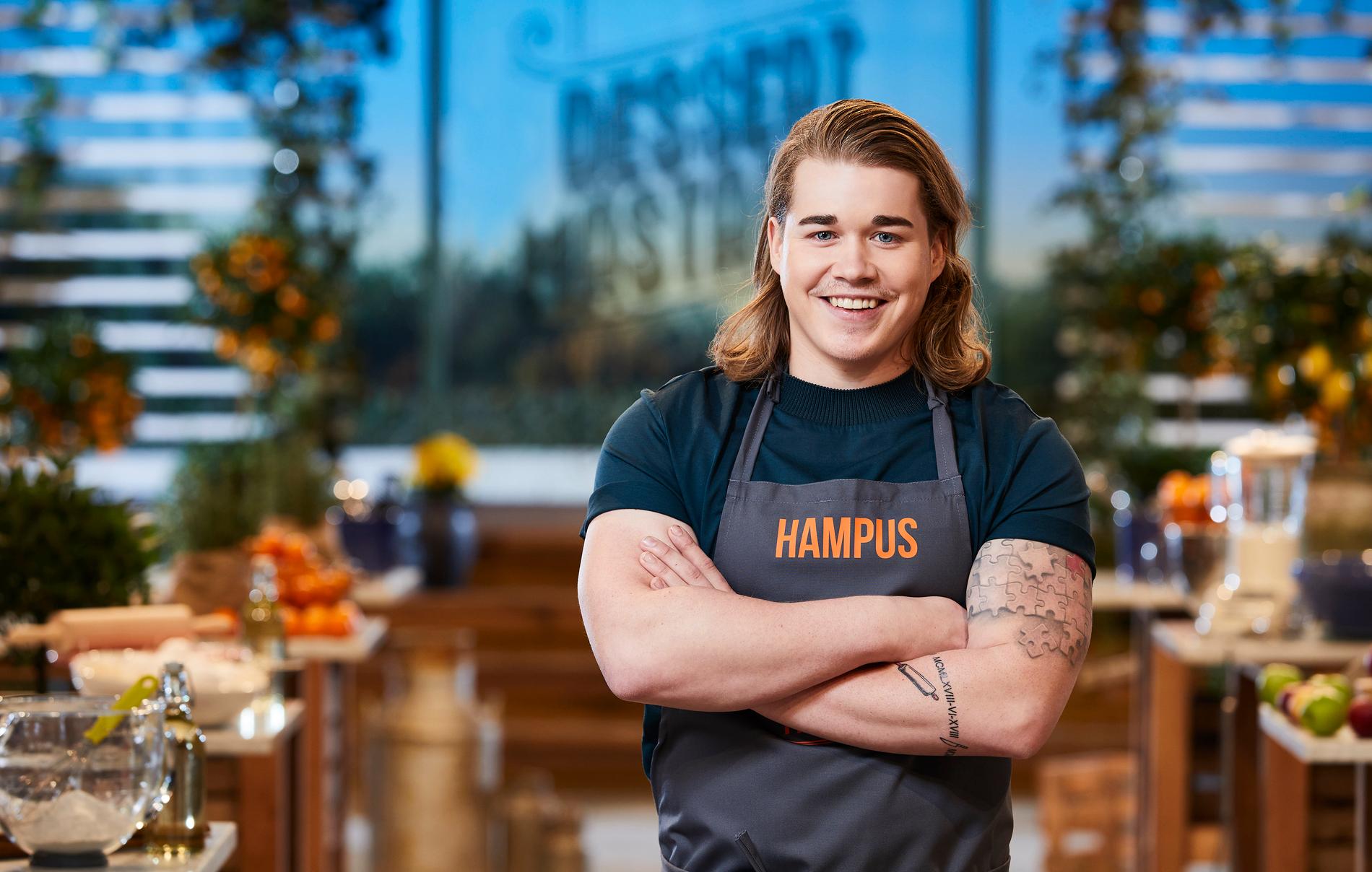Hampus Fors tog hem säsongens "Dessertmästarna" i Kanal 5. Pressbild.