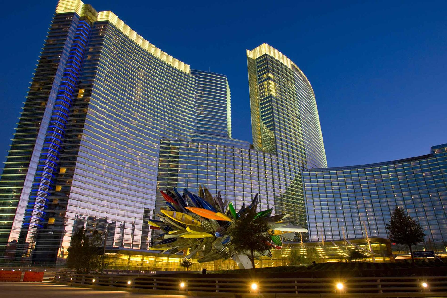 Lyxhotellet Aria resort & casino i Las Vegas.