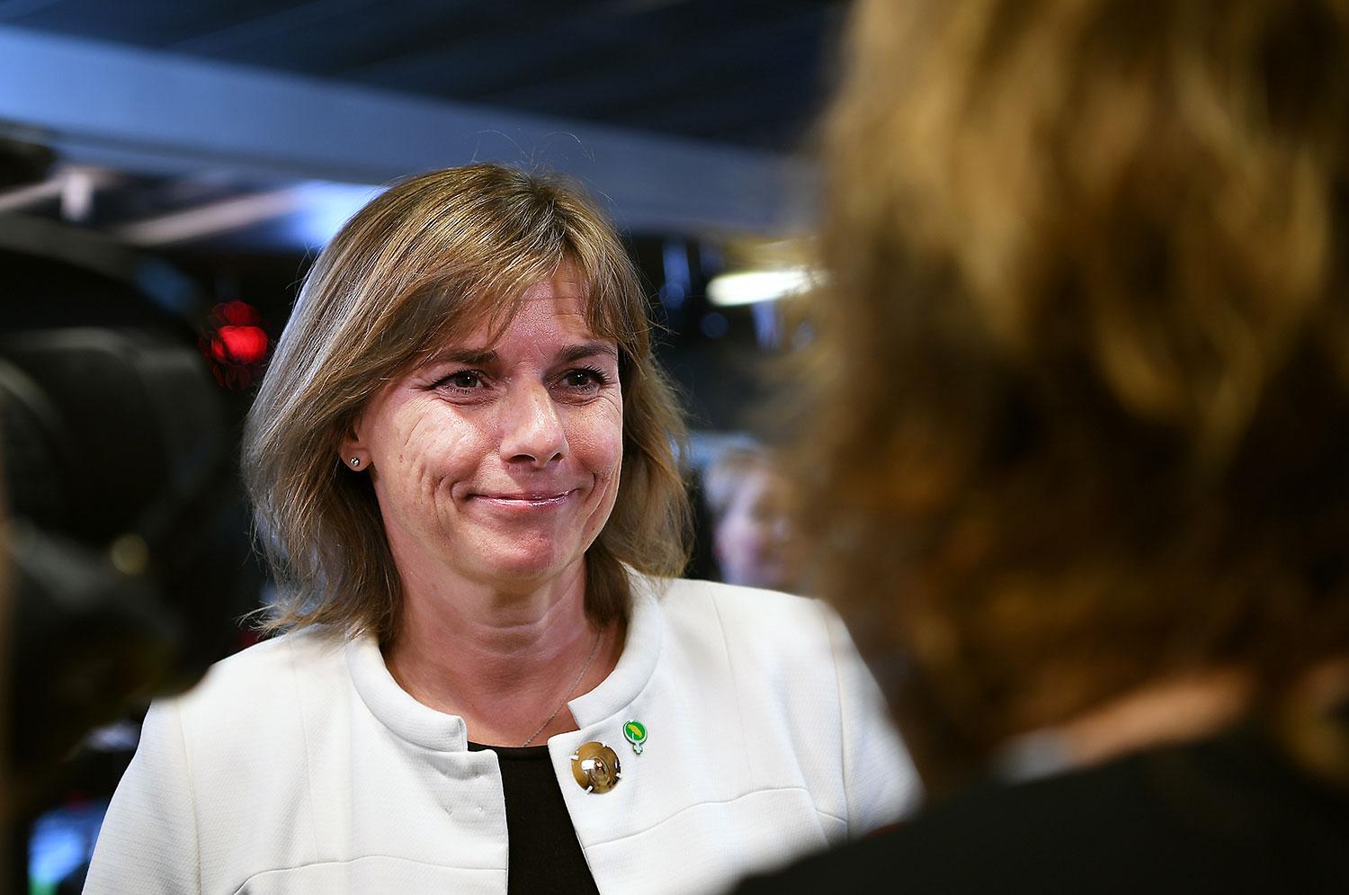 Sveriges klimatminister Isabella Lövin (MP).