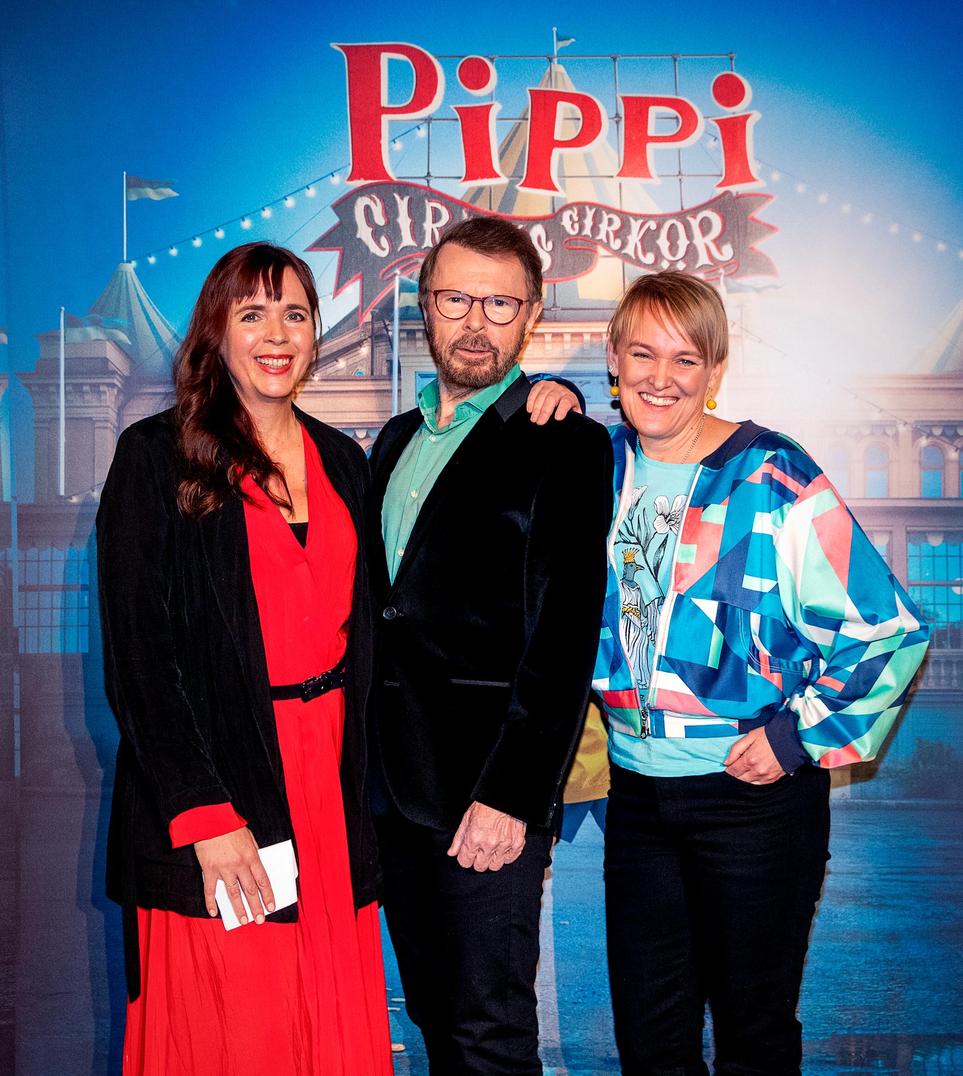 Björn Ulvaeus och Maria Blom är några av de som sätter upp Pippi som musikal på Cirkus.