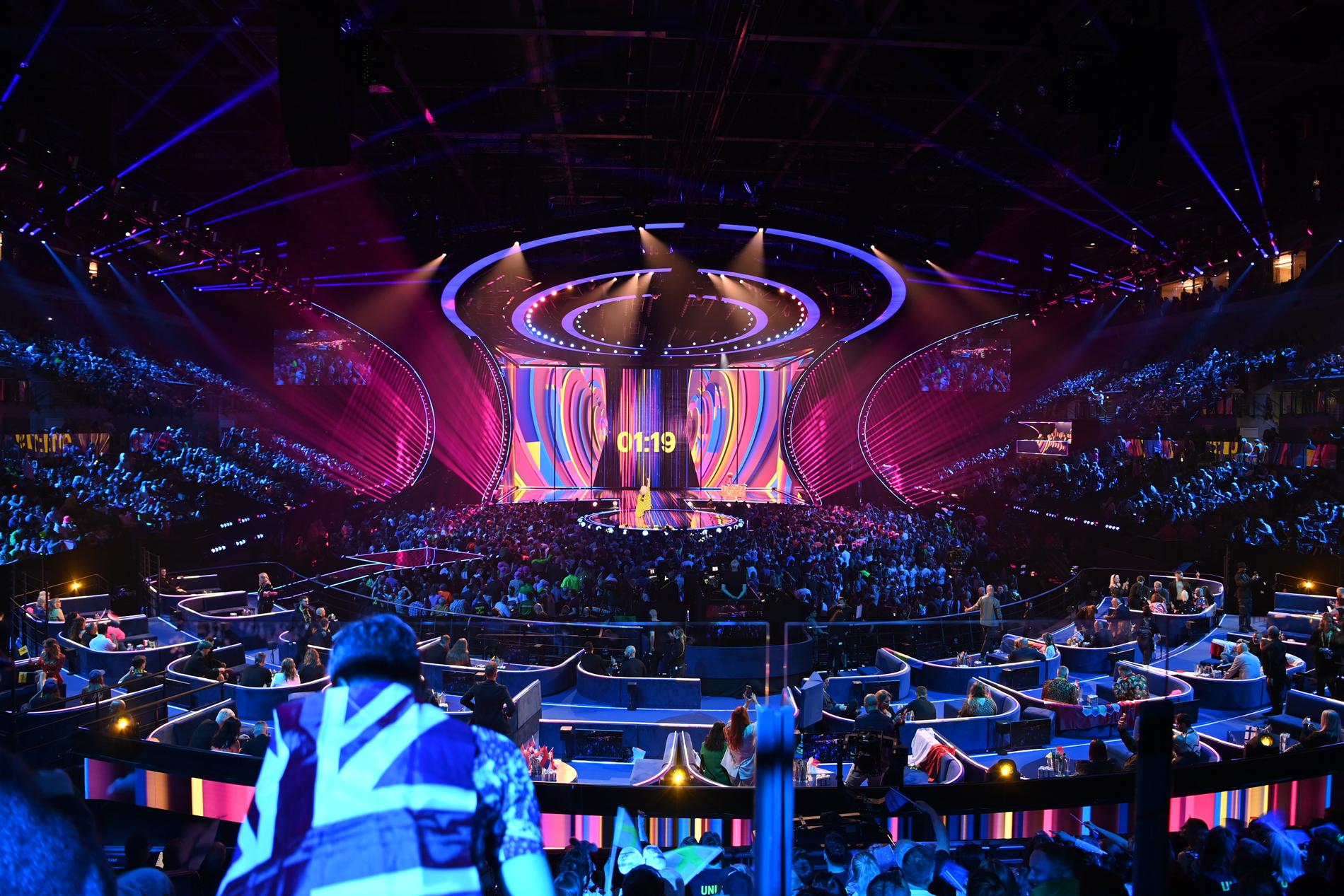 Eurovision 2023 hålls i M&S Bank Arena i Liverpool