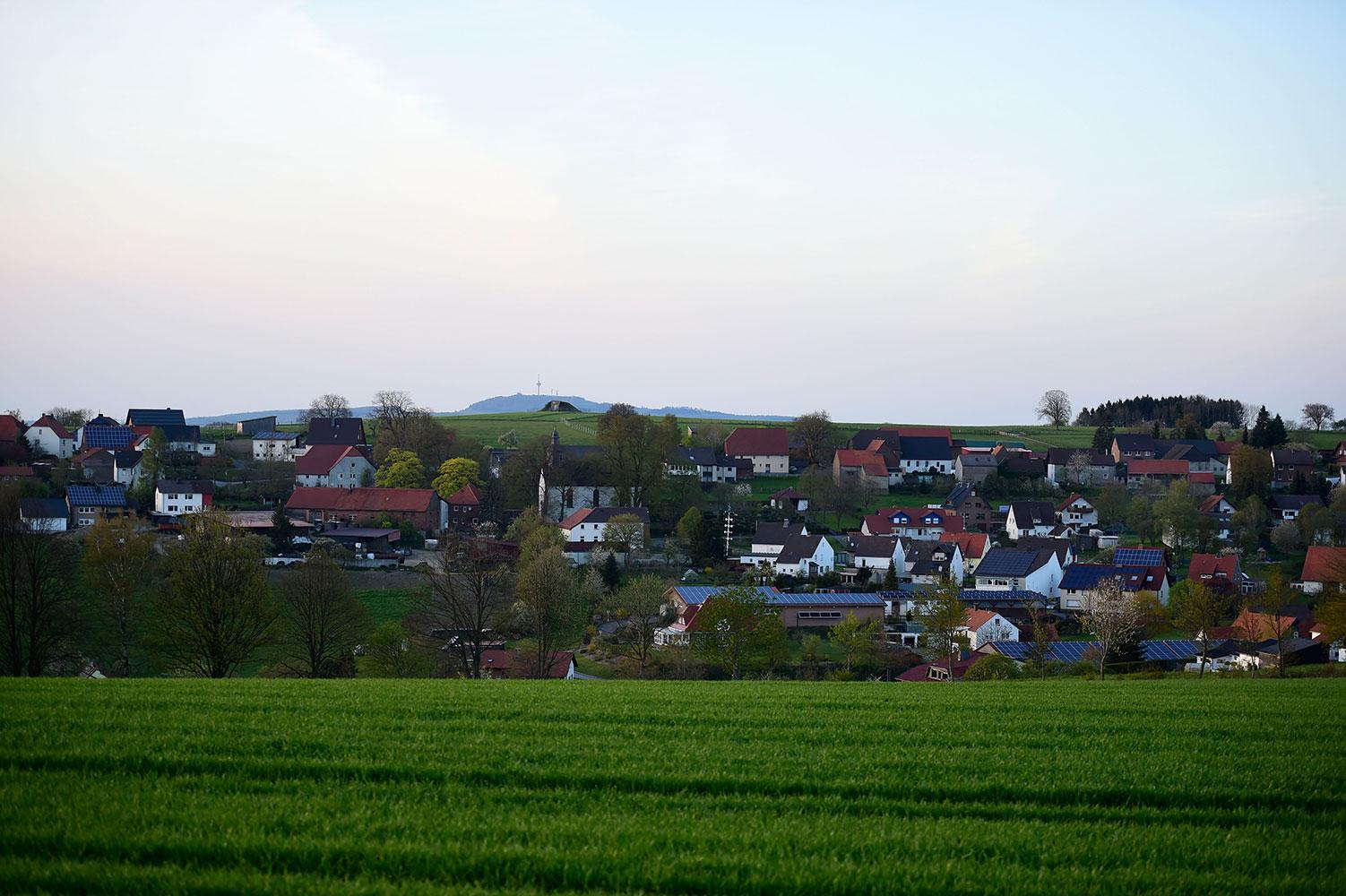 Staden Höxter i Nordrhein-Westfalen.