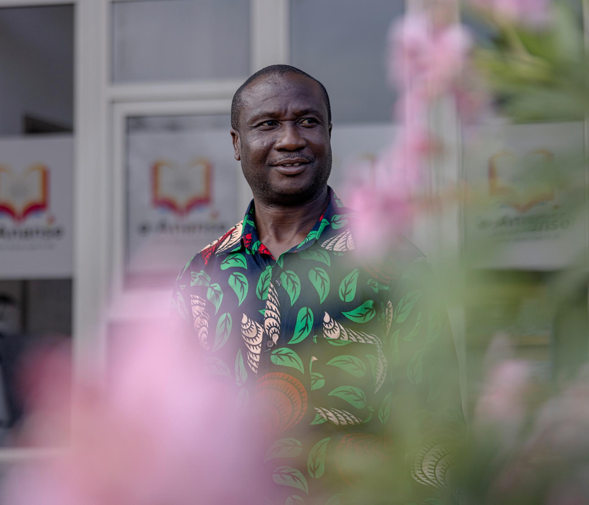 Solomon Noi är chef för Accras avfallshantering.