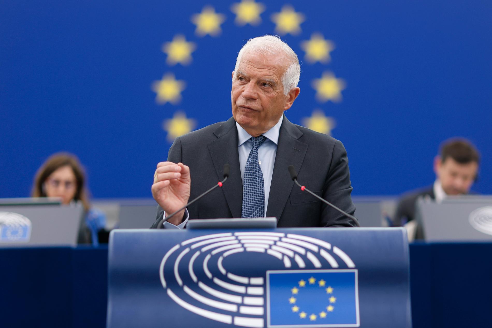 EU:s utrikeschef Josep Borrell varnar för "en chockvåg" om kriget i Sudan sprider sig. Arkivfoto.