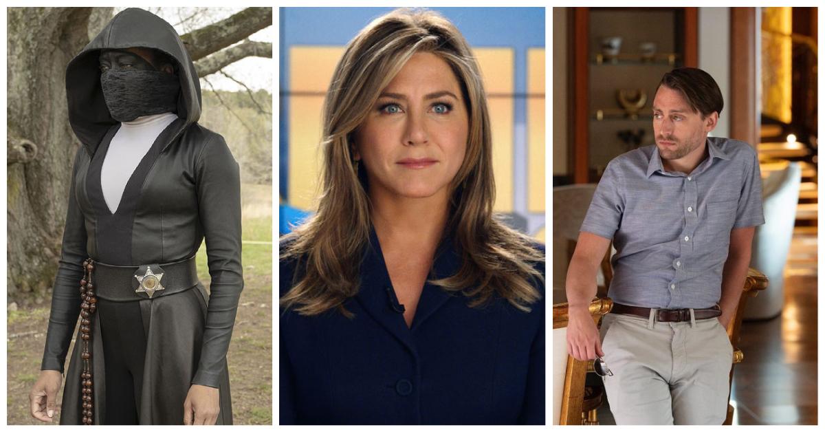 Regina King i ”Watchmen”, Jennifer Aniston i ”The Morning Show” och Kieran Culkin i ”Succession”.
