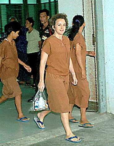 Efter domen satt Karolina Johnsson 4 år i thailändskt fängelse.