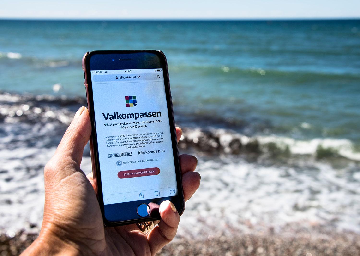 Aftonbladets Valkompass hjälper till att matcha dig med rätt parti.