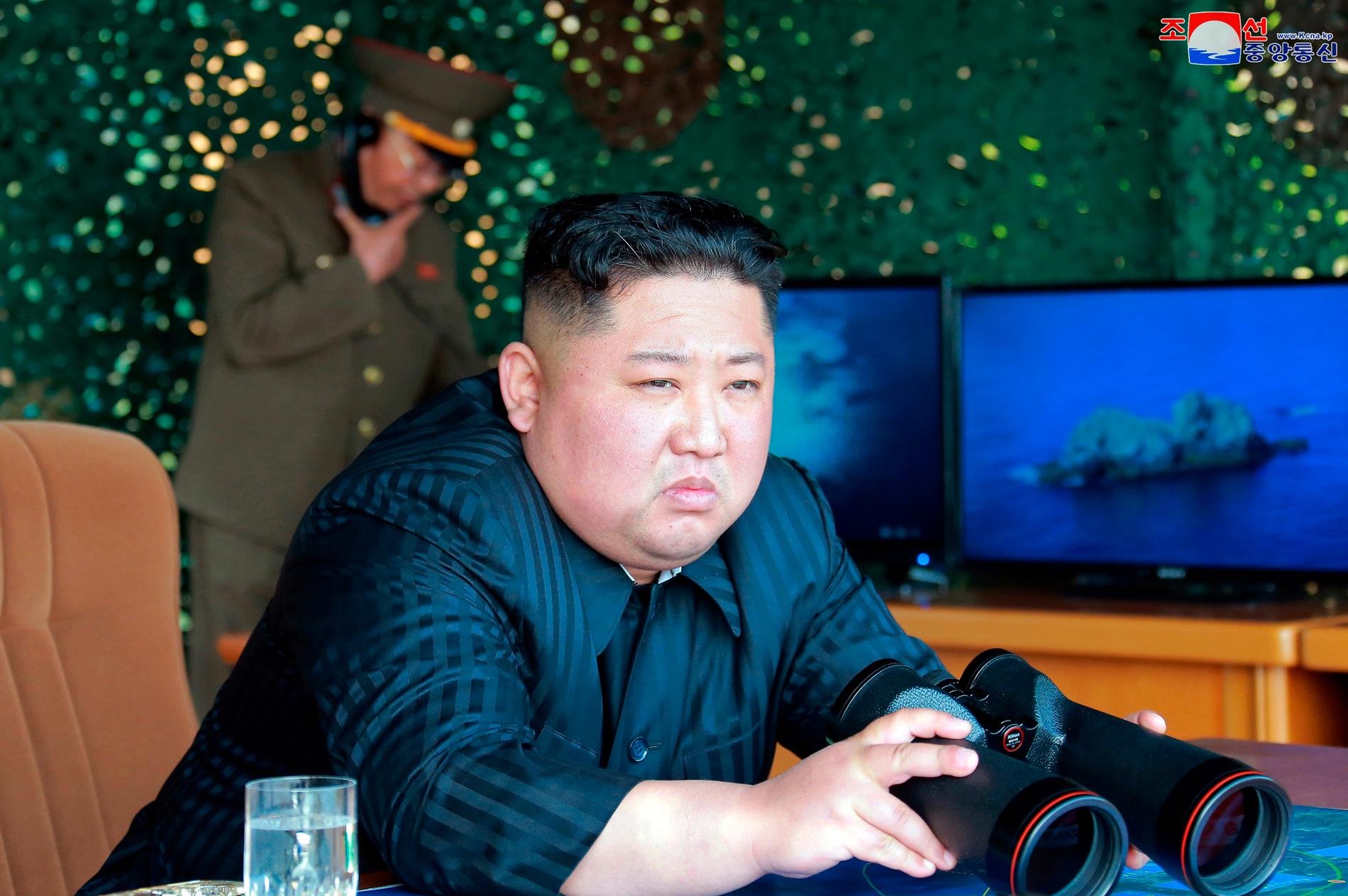 Den nordkoreanske diktatorn Kim Jong-Un. Arkivbild.
