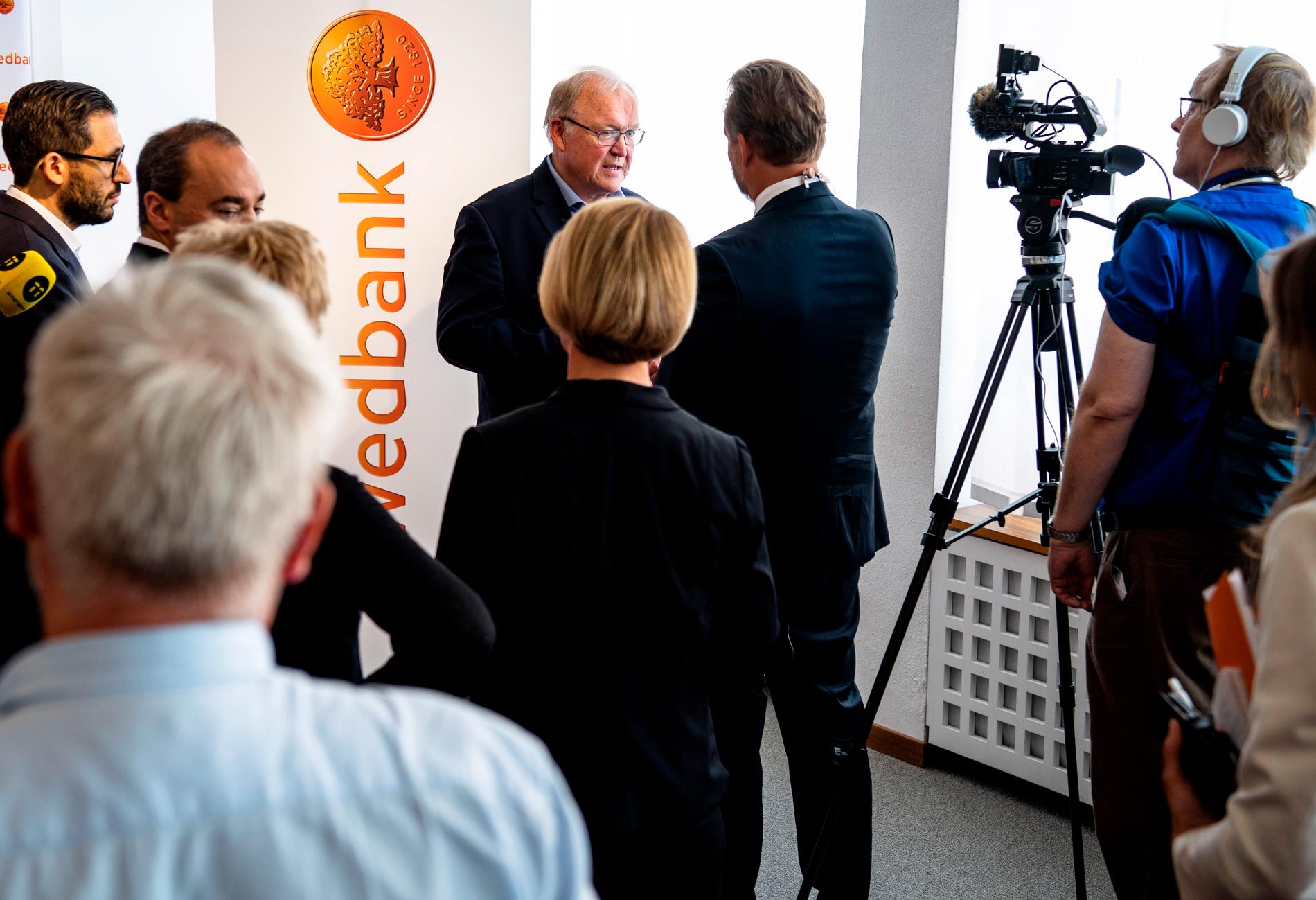 Persson är nu styrelseordförande i både Swedbank och statliga LKAB.
