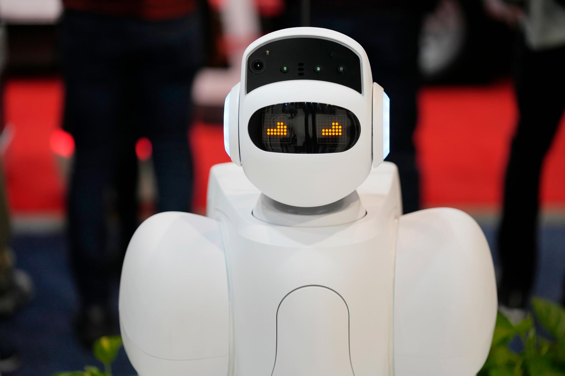 Fysiska robotar har väldigt lite att göra med de språkrobotar som kan komma att revolutionera internetanvändandet för många. Arkivbild.