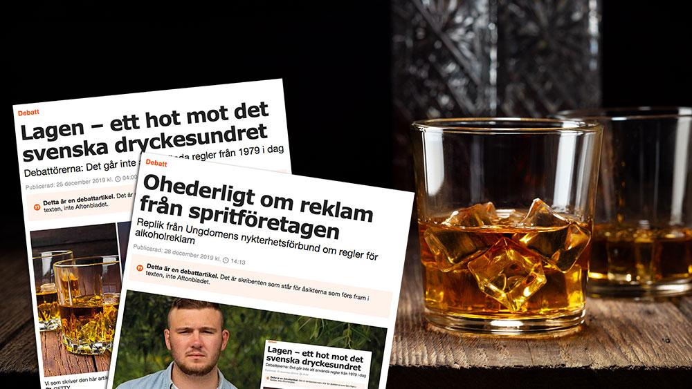 Nuvarande regelverk för alkoholreklam borde ha förändrats i samband med att övriga Sverige moderniserades. Sanningen är att i en digital värld minskar inte alkoholreklam med svenska regler, de byter bara ut svenska produkter mot utländska, skriver debattörerna.