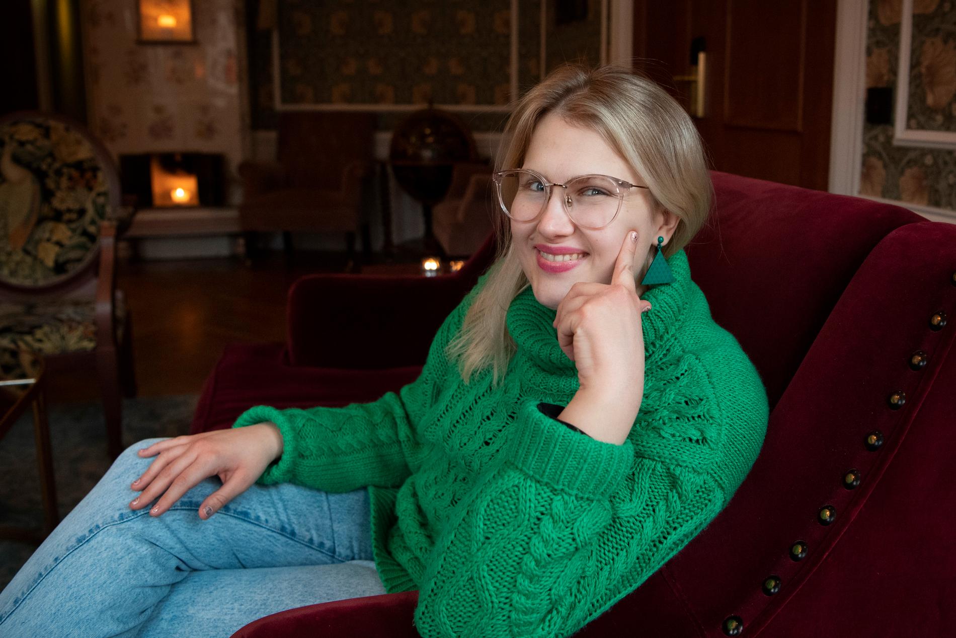 "I dag mår jag bra och är stark. Att få vara med i filmen var en stor dröm för mig", säger Emma Örtlund.
