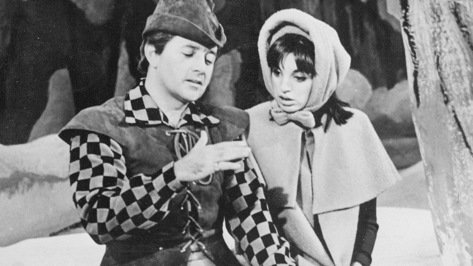 Vic Damone och Liza Minnelli i "Rödluvan".