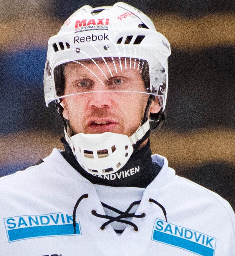 Patrik Nilsson fixade poäng till Sandviken.