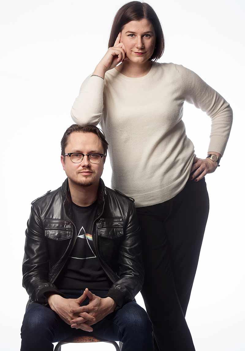 Kristin Lundell och Markus Larsson.
