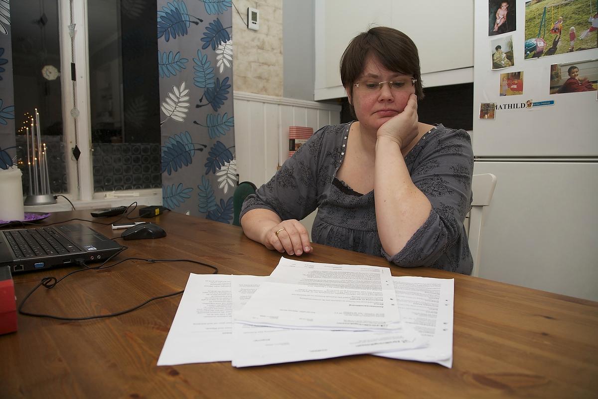 Sandra Lundberg är lättad över Förvaltningsrättens beslut. Nu kan livet återgåt till det normala. Foto: MATS ENDERMARK
