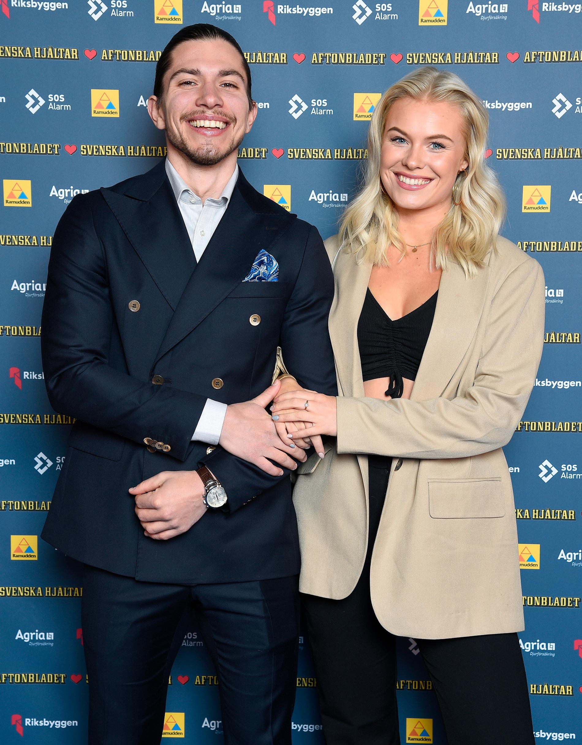 Sebastian Martinsson och Ida Nordfors blev ett par efter deras medverkan i ”Bachelor” 2021. 